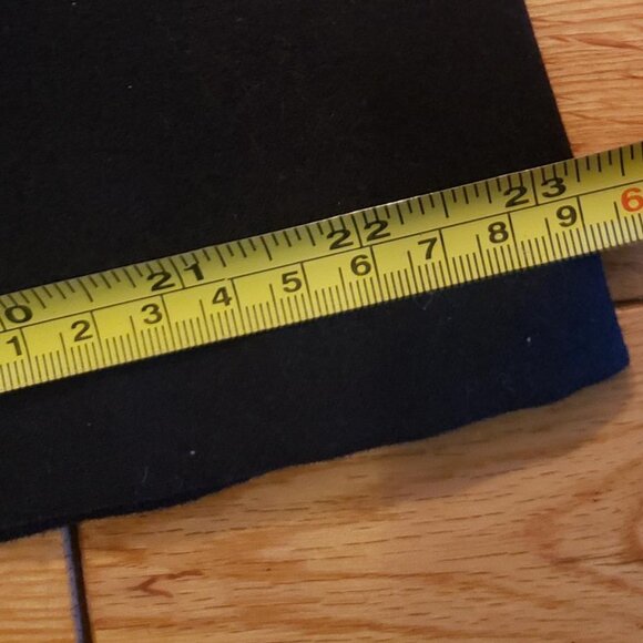 navy blue virgin wool angora mix midi skirt size 14 - Picture 9 of 9